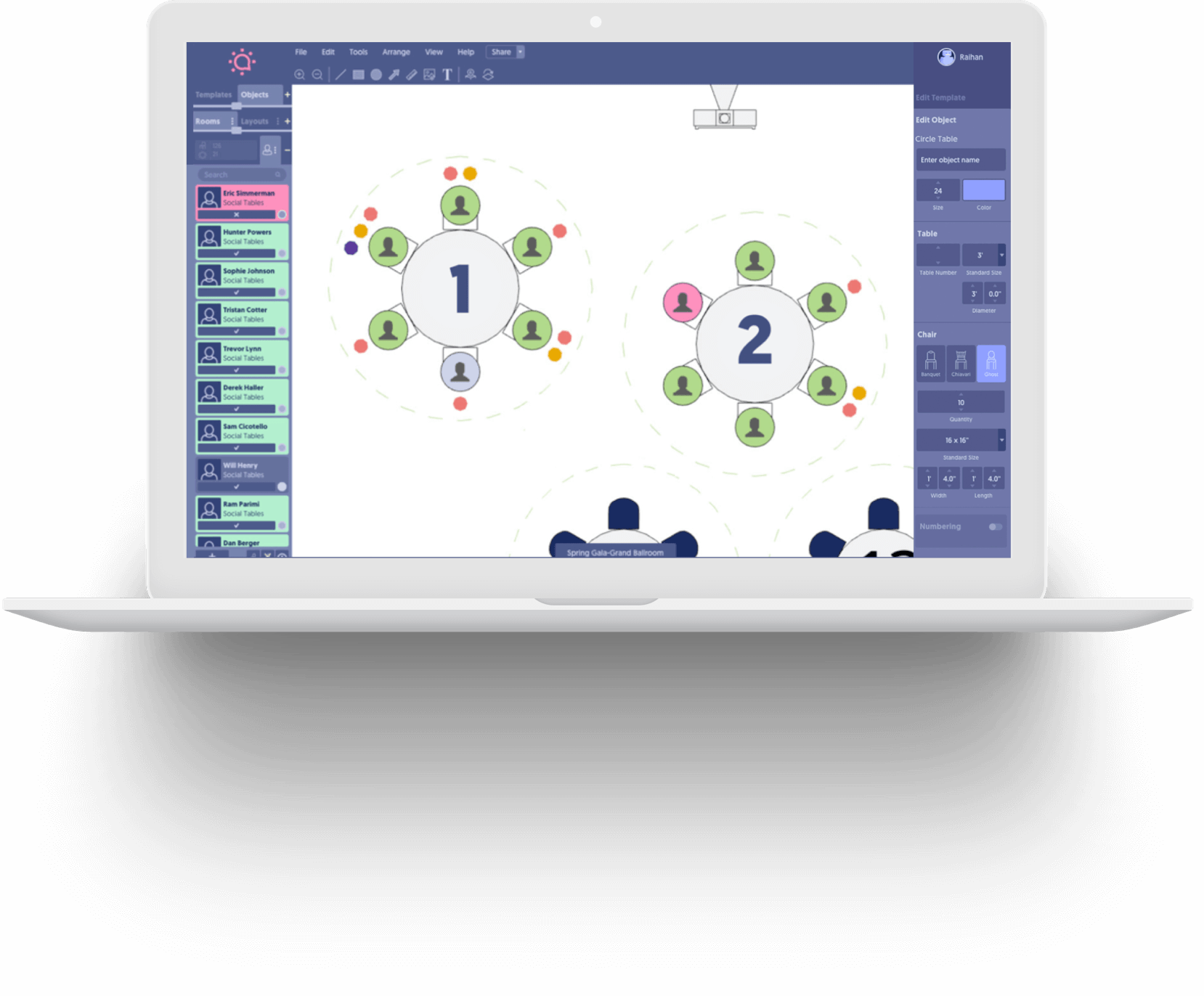 Seating Chart Software for Event Planners | Social Tables